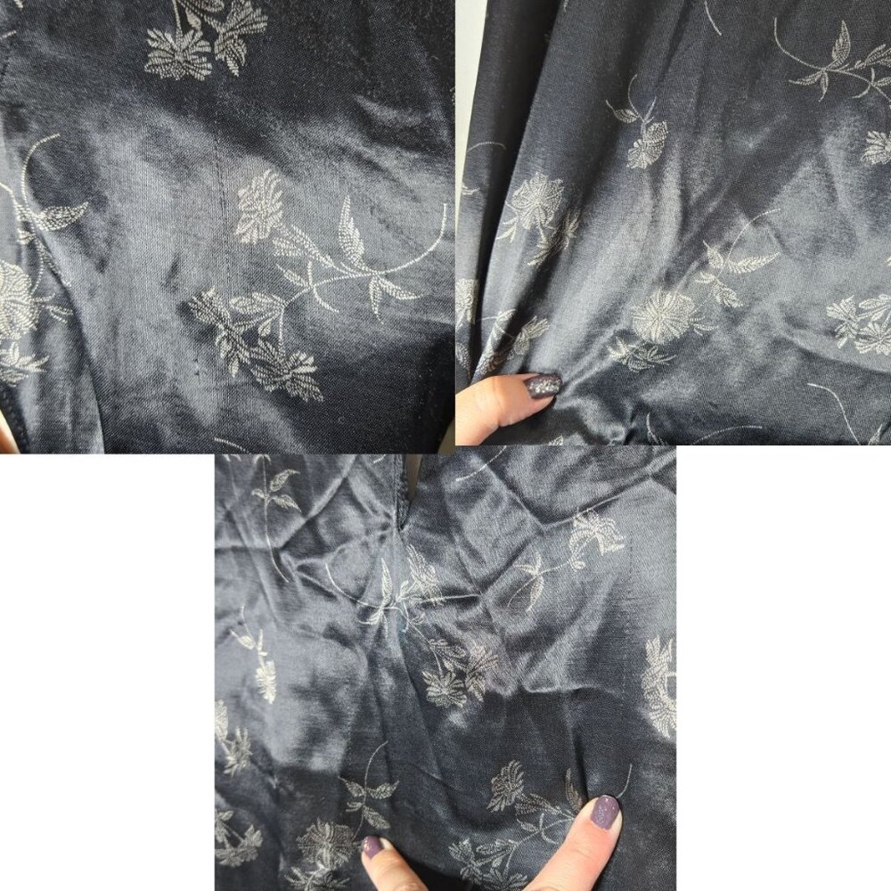 Vintage Gap Womens Asian Inspired Maxi Dress Size 2 Oriental Y2K 90s Whimsigoth - Picture 4 of 13